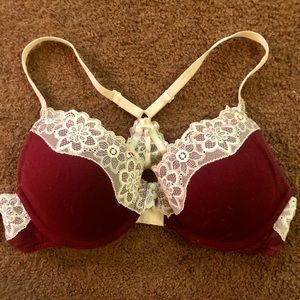 34C Lace Racerback Bra